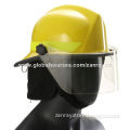 Fire Helmet, Available in Yellow and Red, High Heat Thermoplastic Outer Shell